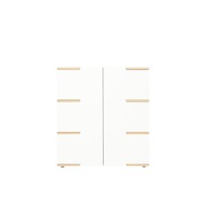 Tojo - Stau Sideboard side, 100 x 110 cm, blanc
