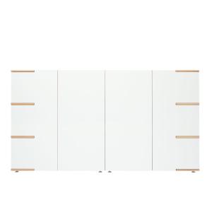 Tojo - Stau Sideboard side, 200 x 110 cm, blanc