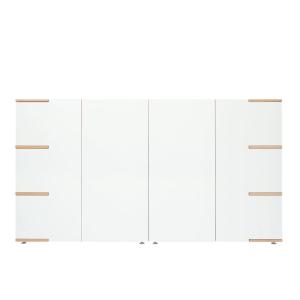 Tojo - Stau Sideboard side, 200 x 110 cm, blanc
