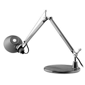 Artemide - Lampe de table Tolomeo Micro, aluminium argent