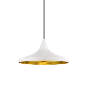 Tom Dixon - Beat Wide LED lampe suspendue, blanc