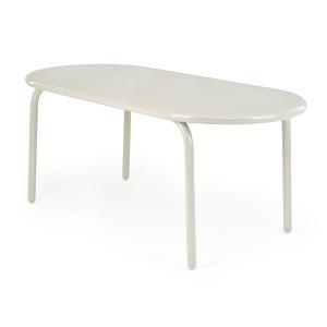 Tom Dixon - Groove Table de jardin, 186 x 86 cm, putty