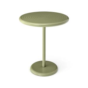 Tom Dixon - Groove Round Table de jardin, Ø 69,7 cm, vert m…