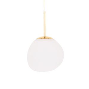 Tom Dixon - Melt Mini lampe LED suspendue, opale / or