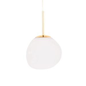 Tom Dixon - Melt Mini lampe LED suspendue, opale / or