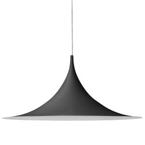 GUBI - Semi Lampe suspendue, Ø 60 cm, noir