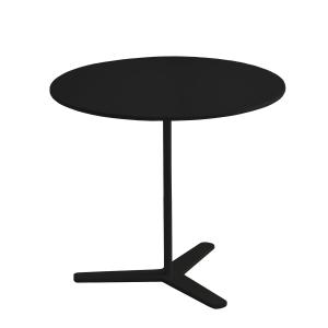 Mox - Table d'appoint Tre Side, Ø 45 x H 42 cm, noir
