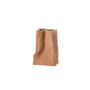 Rosenthal - Vase sac en papier, 14 cm, marron clair