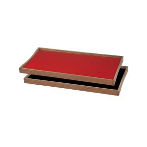 ArchitectMade - Tablett Turning Tray , 23 x 45 cm, noir / r…