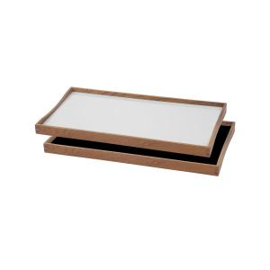 ArchitectMade - Tablett Turning Tray , 23 x 45 cm, noir / b…
