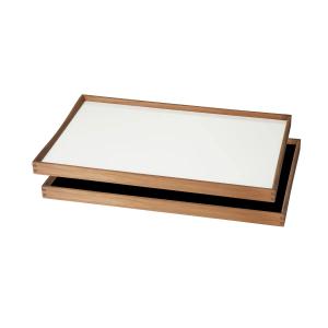 ArchitectMade - Tablett Turning Tray , 30 x 48 cm, noir / b…