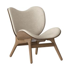 UMAGE - A Conversation Piece Fauteuil, chêne foncé / white…