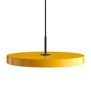 Umage - Asteria Suspension à LED, noir / jaune safran