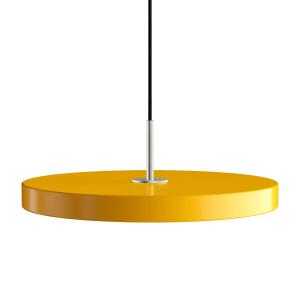 UMAGE - Asteria Suspension à LED, acier / jaune safran