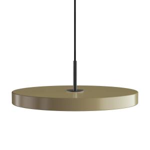 UMAGE - Asteria Lampe LED suspendue, noir / taupe