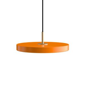 UMAGE - Asteria Mini lampe LED suspendue, laiton / orange