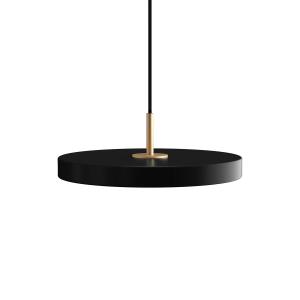 UMAGE - Asteria Mini lampe LED suspendue, laiton / noir