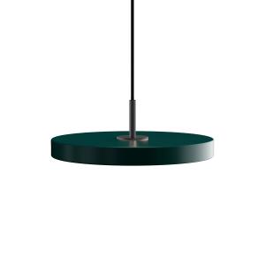 UMAGE - Asteria Mini lampe LED suspendue, noir / forest gre…