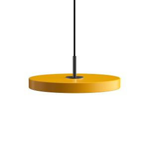 Umage - Asteria Mini lampe LED suspendue, noir / jaune safr…