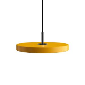 UMAGE - Asteria Mini lampe LED suspendue, noir / jaune safr…