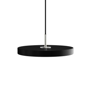 UMAGE - Asteria Mini lampe LED suspendue, acier / noir