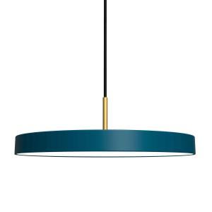 Umage - Asteria Suspension LED, laiton / pétrole