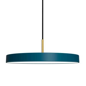 UMAGE - Asteria Suspension LED, laiton / pétrole