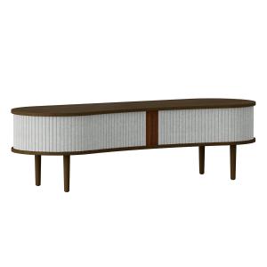 UMAGE - Audacious Banc TV, chêne foncé / sterling