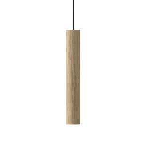 Umage - LA LAMPE Chimes Suspension LED, Ø 3 x 22 cm, chêne