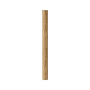 Umage - LA LAMPE Chimes Suspension LED, Ø 3 x 44 cm, chêne