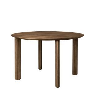 Umage - Comfort Circle Table à manger Ø 120 cm, chêne foncé…
