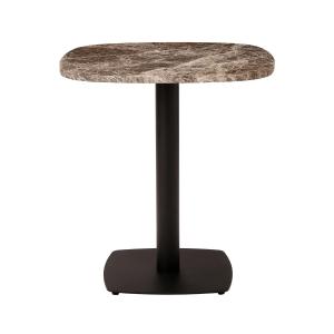 UMAGE - Gather table d'appoint, 68 x 68 cm, noir / marron (…