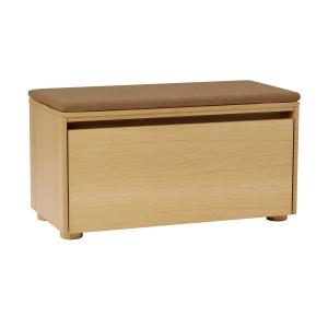 UMAGE - Hideaway Banc de rangement, placage chêne / sugar b…