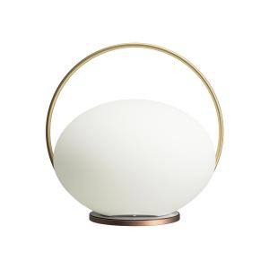 Umage - Orbit LED Lampe de table à accu V2, Ø 19,5 cm, blan…