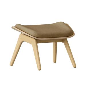 UMAGE - The Reader Ottoman, chêne naturel / sugar brown