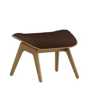 UMAGE - The Reader Ottoman, chêne naturel / teddy brun