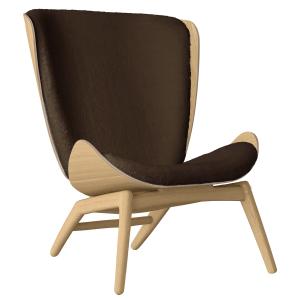 UMAGE - The Reader Fauteuil, chêne / teddy marron