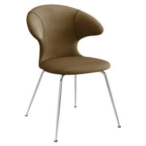 UMAGE - Time Flies Chaise, chrome / sugar brown