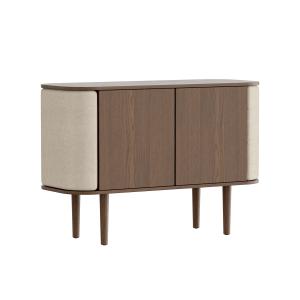 Umage - Treasures Sideboard avec 2 portes, chêne foncé / wh…