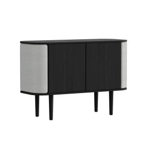 Umage - Treasures Sideboard avec 2 portes, chêne noir / ste…