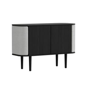 UMAGE - Treasures Sideboard avec 2 portes, chêne noir / ste…
