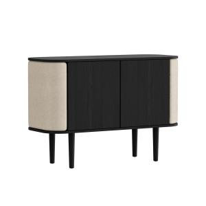 Umage - Treasures Sideboard avec 2 portes, chêne noir / whi…