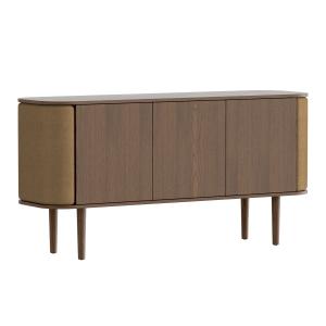 UMAGE - Treasures Sideboard avec 3 portes, chêne foncé / su…