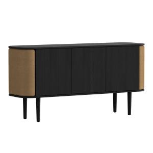 UMAGE - Treasures Sideboard avec 3 portes, chêne noir / sug…