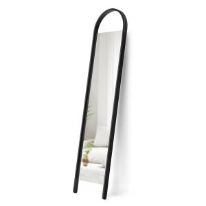 Umbra - Bellwood Miroir sur pied avec cadre en bois, noir