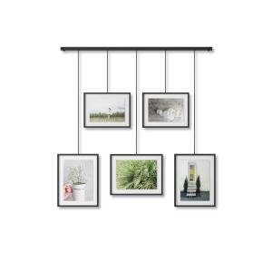 Umbra - Exhibit Cadre photo, jeu de 5, noir