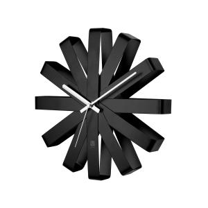 Umbra - Ribbon Horloge murale, noire