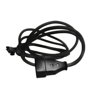NUD Collection - Rallonge Extension Cord, Raven (TT-09)