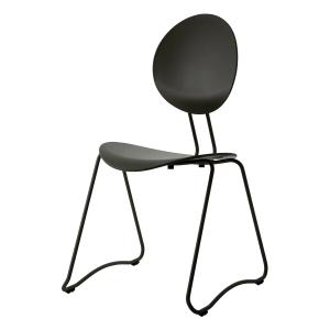 Verpan - Fauteuil flex, noir (ral 9011)