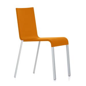 Vitra - .03 Chaise empilable, revêtement époxy argent lisse…